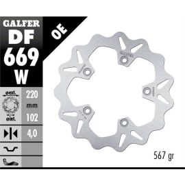 Disco de freno Galfer Wave W DF669W