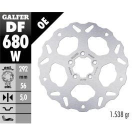 Disco de freno Galfer Wave W DF680W