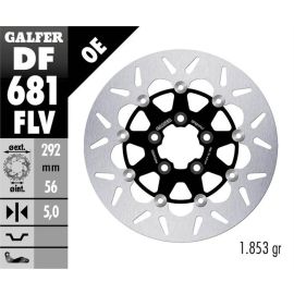 Disque de frein flottant circulaire Galfer FLV DF681FLV