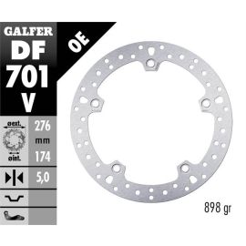 Disco de freno Galfer circular V DF701V