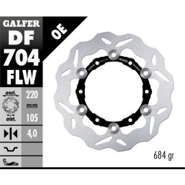 Disco de freno flotante Galfer Wave FLW DF704FLW