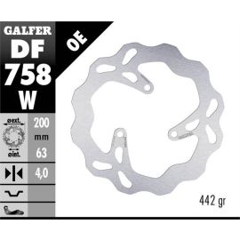 Disco de freno Galfer Wave W DF758W