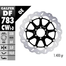 Disco de freno izquierdo flotante Galfer Wave CW DF783CWI