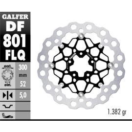 Disco de freno flotante Galfer Cubiq FLQ DF801FLQ