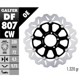 Disco de freno flotante Galfer Wave CW DF807CW