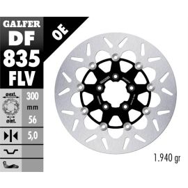 Disque de frein flottant circulaire Galfer FLV DF835FLV