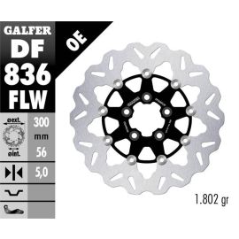 Disco de freno flotante Galfer Wave FLW DF836FLW