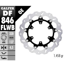 Disco de freno flotante Galfer Wave FLW DF846FLWB