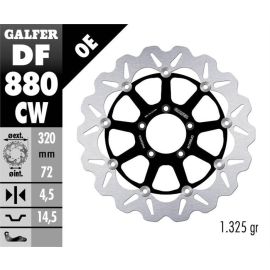 Disco de freno flotante Galfer Wave CW DF880CW