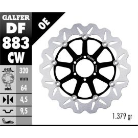 Disco de freno flotante Galfer Wave CW DF883CW