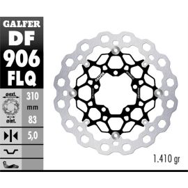 Disco de freno flotante Galfer Cubiq FLQ DF906FLQ