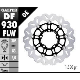 Disco de freno flotante Galfer Wave FLW DF930FLW