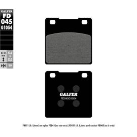 Plaquettes de frein semi-frittées Galfer FD045G1054