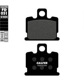 Plaquettes de frein semi-frittées Galfer FD051G1054