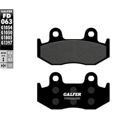 Plaquettes de frein semi-frittées Galfer FD063G1050