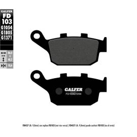 Plaquettes de frein semi-frittées Galfer FD103G1054