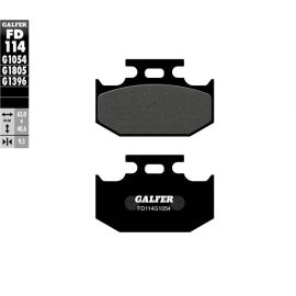 Plaquettes de frein semi-frittées Galfer FD114G1054
