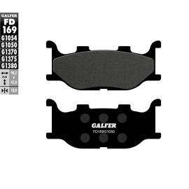 Plaquettes de frein semi-frittées Galfer FD169G1050