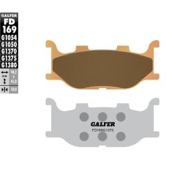Plaquettes de frein frittées Galfer FD169G1375