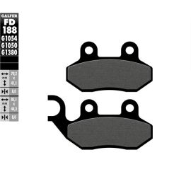 Plaquettes de frein semi-frittées Galfer FD188G1050