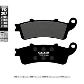 Plaquettes de frein semi-frittées Galfer FD207G1050