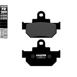 Plaquettes de frein semi-frittées Galfer FD209G1054
