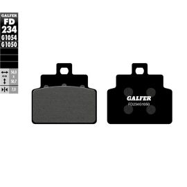 Plaquettes de frein semi-frittées Galfer FD234G1050