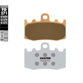 Plaquettes de frein frittées Galfer FD271G1375