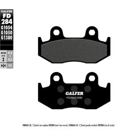 Plaquettes de frein semi-frittées Galfer FD284G1050