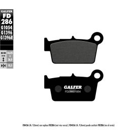 Plaquettes de frein semi-frittées Galfer FD286G1054