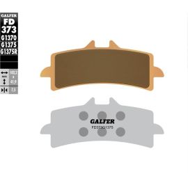 Plaquettes de frein frittées Galfer FD373G1375