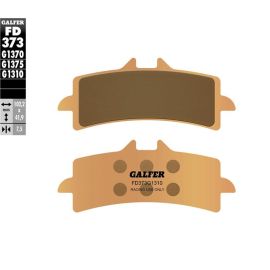Pastillas de freno Galfer sinterizadas para competición FD373G1310