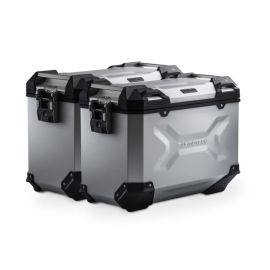 Pack maletas y soporte SW Motech TRAX ADV de aluminio 45L/45L para DUCATI MULTISTRADA 1200 / S 15-17 | MULTISTRADA 1200 ENDURO 15-18
