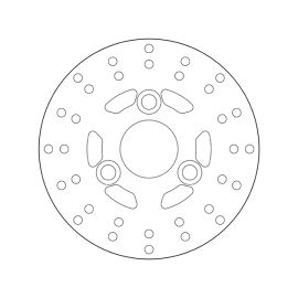 Disco de travão série ORO Brembo Fijo 68B40710
