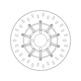 Disco de travão série ORO Brembo Fijo 68B407D2