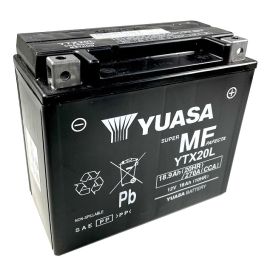 Batería moto Yuasa YTX20L-WC sellada de fábrica