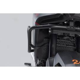 Protecciones laterales de motor Sw Motech en negro para HONDA XL 750 TRANSALP 23-24