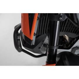 Protecciones laterales de motor Sw Motech en negro pour KTM 890 ADVENTURE 20-22 | KTM 790 ADVENTURE / R / RALLY 19-20 | HUSQVARNA NORDEN 901 21-22