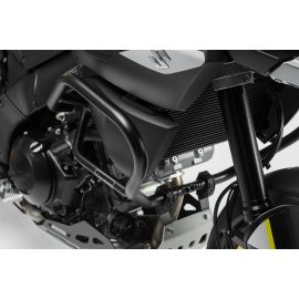 Protecciones laterales de motor Sw Motech en negro pour SUZUKI DL 1000 V-STROM 14-19