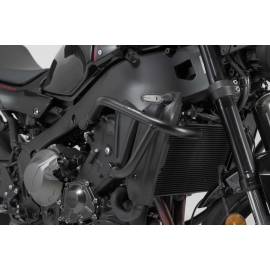 Protecciones laterales de motor Sw Motech en negro pour YAMAHA MT 09 20-23 | XSR 900 21-23