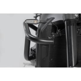Protecciones laterales de motor Sw Motech en negro pour YAMAHA MT 09 20-23 | XSR 900 21-23