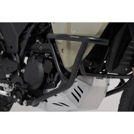 Protecciones laterales de motor Sw Motech en negro pour KAWASAKI KLR 650 22-23