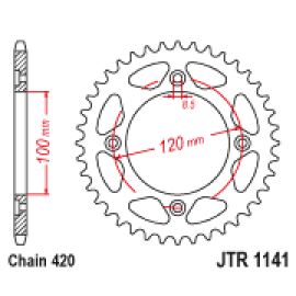 Corona JT Sprockets JTR1141 de acero