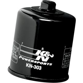 Filtro de aceite K&N para KAWASAKI Z 900 20-22 | Z 800 / 750 / 300 07-16 | Z 650 / 400 17-22 | VERSYS 650 14-22 08-22 | VERSYS 300 21-23 | YAMAHA YZF R1 / R6 / R7 98-10 | HONDA TRANSALP 650 / 600 87-07 | XRV 750 / 650 AFRICA TWIN 88-02 (Ver más)
