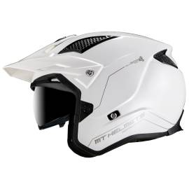 Casco Jet MT District SV S Solid A0 Gloss White