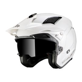 Casco Jet MT District SV S Solid A0 Gloss White