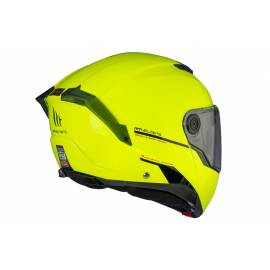 Casco modular MT Helmets Atom 2 SV Amarillo Fluor Brillo