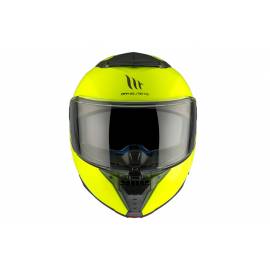 Casque modulable MT Helmets Atom 2 SV Jaune fluo brillant