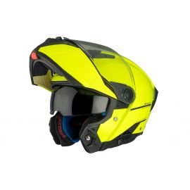 Casque modulable MT Helmets Atom 2 SV Jaune fluo brillant