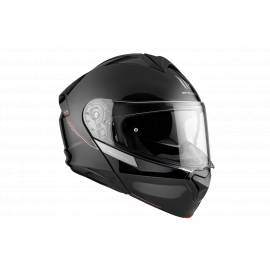 Casco modular MT Helmets Genesis SV Solid A1 Negro Brillo
